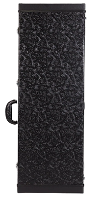 Crossfire Deluxe Rectangular ST and TE-Style Electric Guitar Hard Case (Paisley Black)