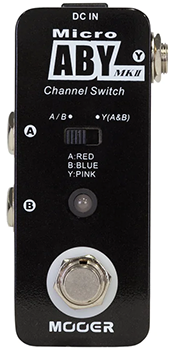 Mooer ABY Channel Switching Micro Guitar Effects Pedal