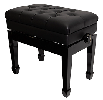 Crown CPB-41 Tufted Height Adjustable Piano Stool