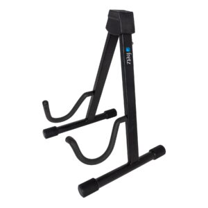 Fretz FGS-2E-BLK A-Frame Folding Electric Guitar Stand