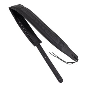 Fretz Padded Leather Adjustable Guitar Strap
