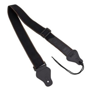 Fretz FGST-PCW25P Polyweb Cotton Guitar Strap with Pick Holder