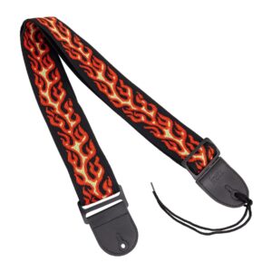 Fretz Woven Jacquard Fabric Guitar Strap