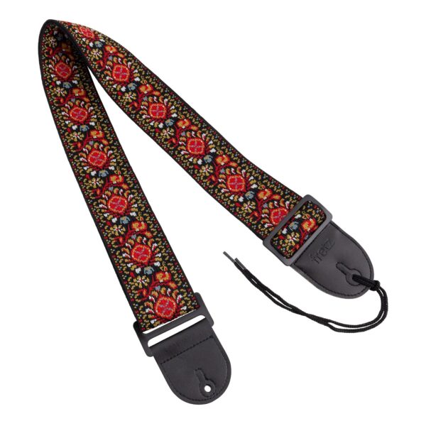 Fretz Woven Jacquard Fabric Guitar Strap