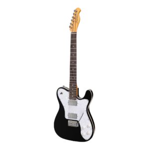 J&D Luthiers JD-TL12-BLK Deluxe TL-Style Electric Guitar