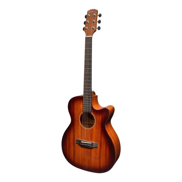 Martinez 'Southern Star Series' Mahogany Solid Top Acoustic-Electric Small Body Cutaway Guitar