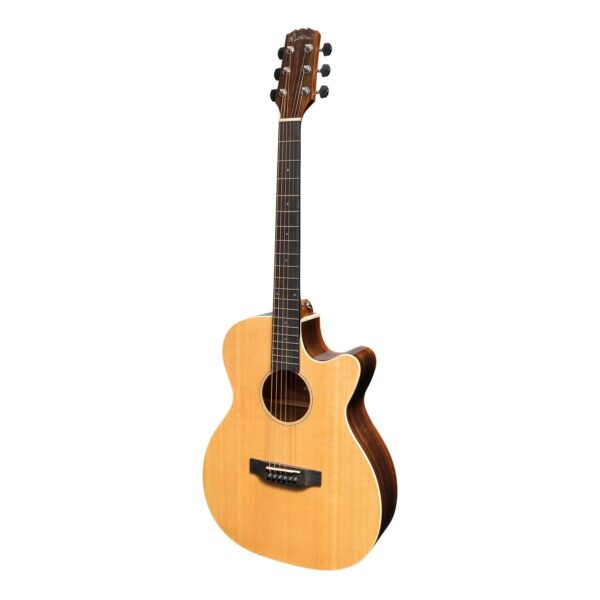 Martinez MFPC-7C-NGL 'Southern Star Series' Spruce Solid Top Acoustic-Electric Small Body Cutaway Guitar