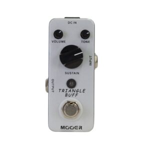 Mooer Triangle Buff Vintage Fuzz Micro Guitar Effects Pedal