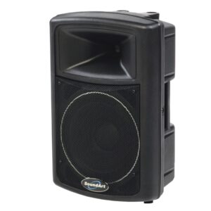 The Soundart ST12-250-8 12" 2-Way 250W 8 Ohm Molded Speaker Cabinet
