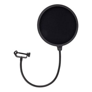 Soundt SPF-P1-BLK Nylon Fabric Pop Filter