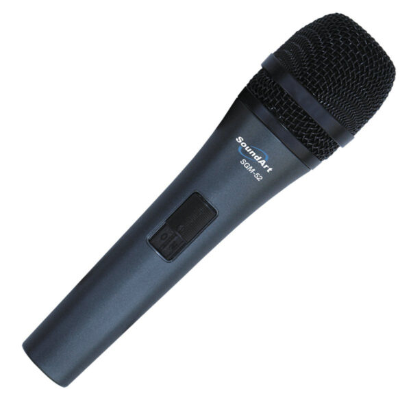 Soundart SGM-52 Hand-Held Dynamic Vocal Microphone with Protective Bag