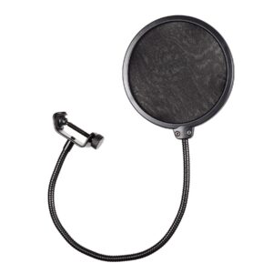 Soundt SPF-P2S-BLK Nylon Fabric Pop Filter