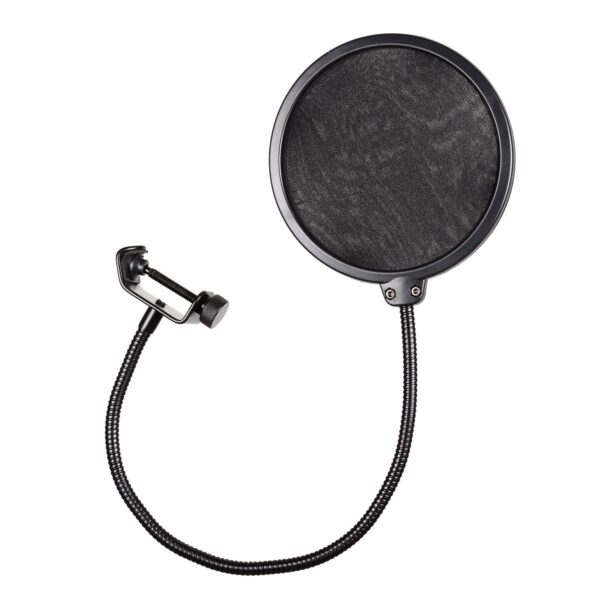 Soundt SPF-P2S-BLK Nylon Fabric Pop Filter