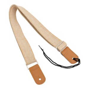 The Tiki TUST-CL3 Ukulele Strap Cotton & Linen