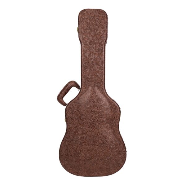 Timberidge Deluxe Shaped 12-String Mini Acoustic Guitar Hard Case