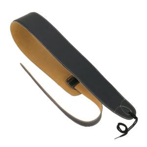 Timberidge Premium Italian Leather Padded Guitar Strap