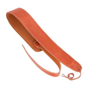 Timberidge Premium Italian Leather Padded Guitar Strap